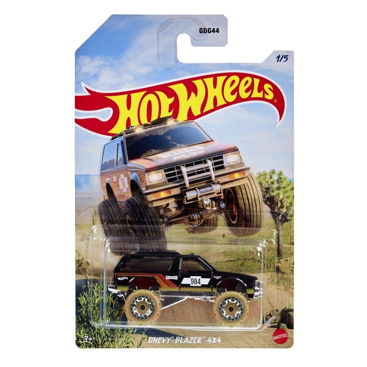 Метална кола Hot Wheels Chevy Blazer 4x4 7 см