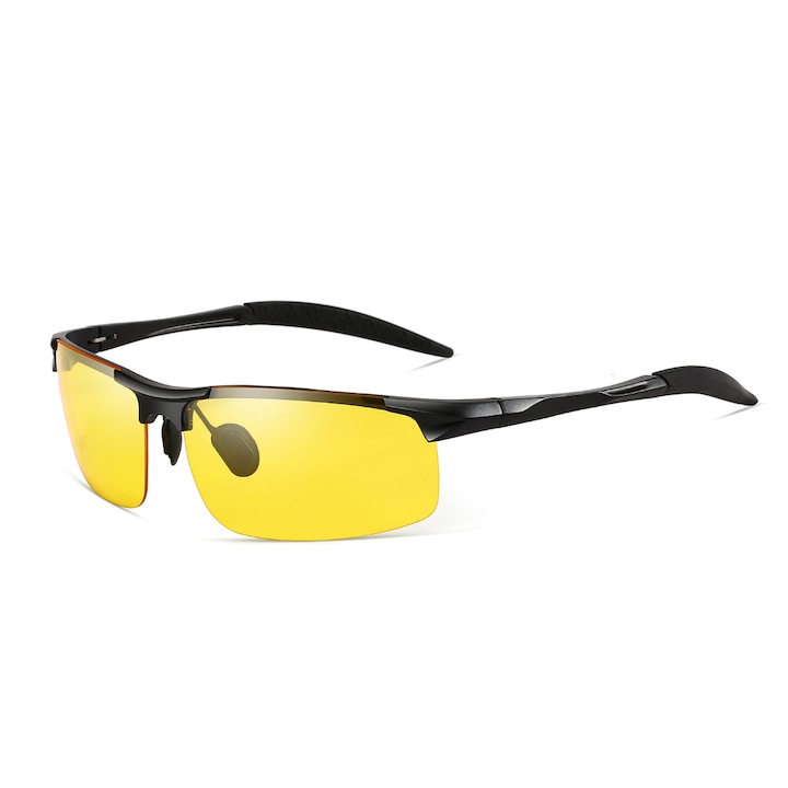 uVision™ Williams Chromatic очила, лещи PolarVision, поляризирани, мотоциклети, ски, тенис, алуминиева и магнезиева рамка, uFix възглавници, платинено сиво