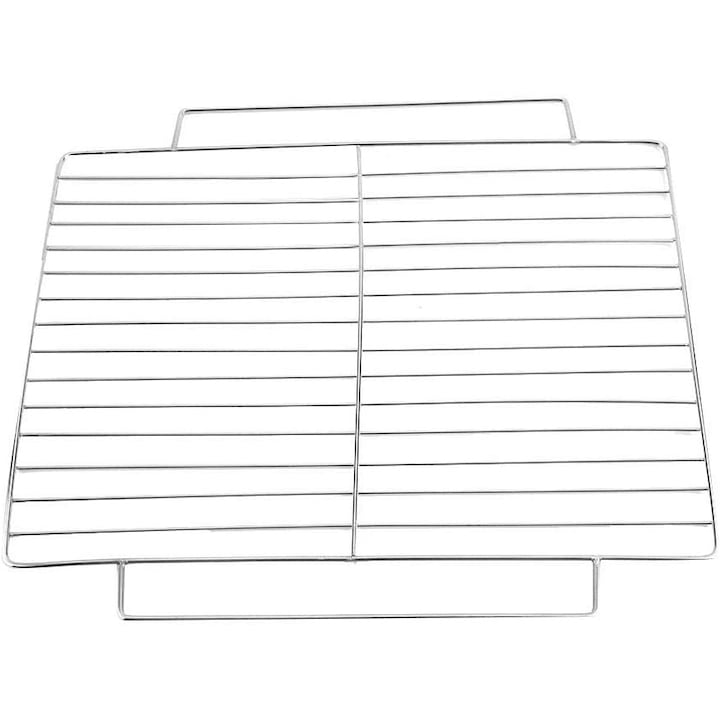 Grill pentru gratar, Otel inoxidabil, Argintiu