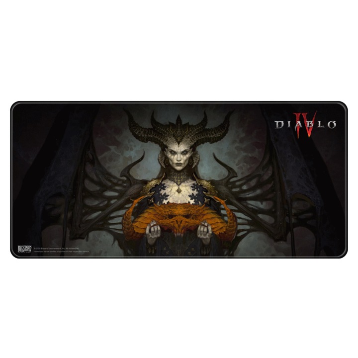 Játékos egérpad Diablo IV - Lilith, XL