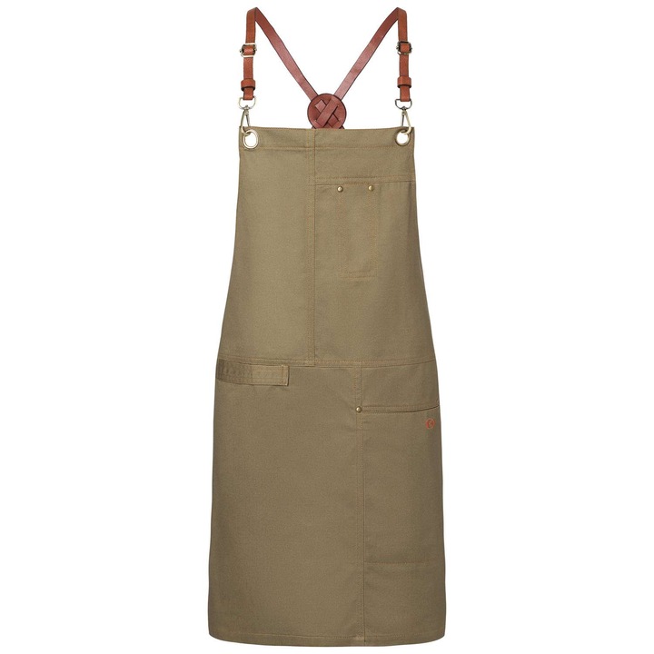 Sort reglabil Urban, Karlowsky, 273 g/m², Bumbac, Kaki, 68 x 80 cm