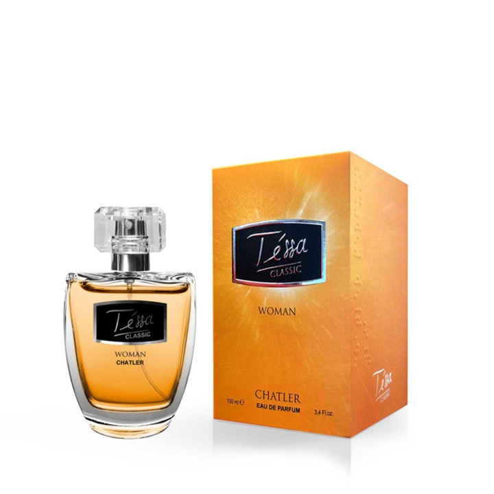 Eau de Parfum CHATLER, TESSA CLASSIC NŐI, 100 ml