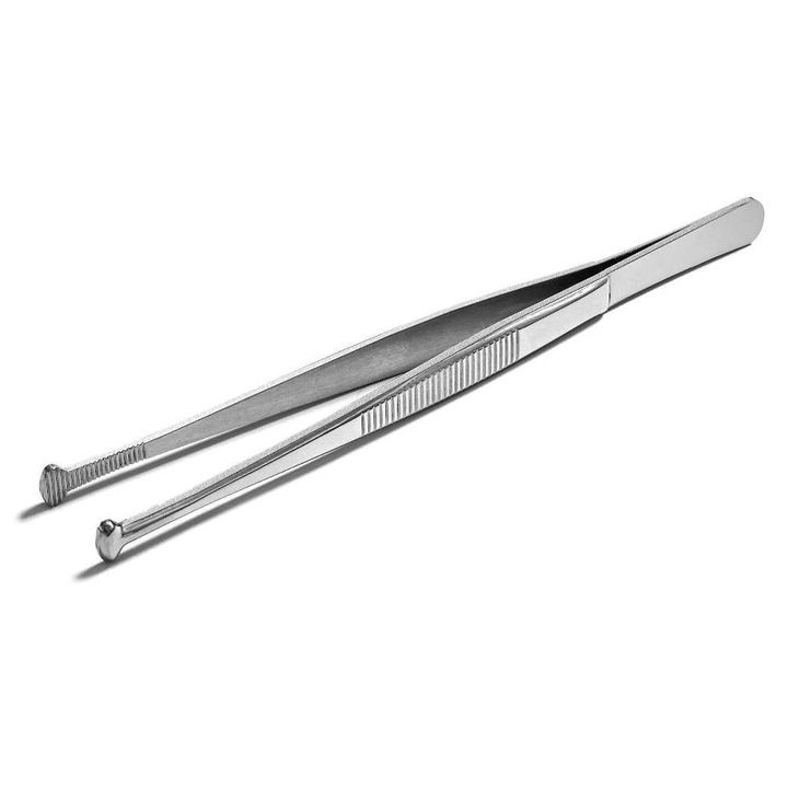 Кухненска пинсета, неръждаема стомана, 14 см, Forgast