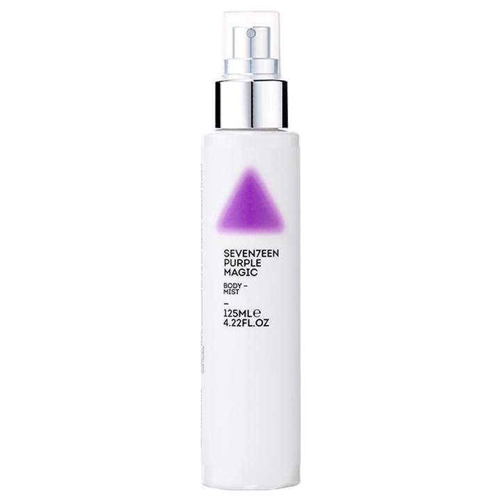 Seventeen hidratáló víz permet testre, Purple Magic, 125 ml