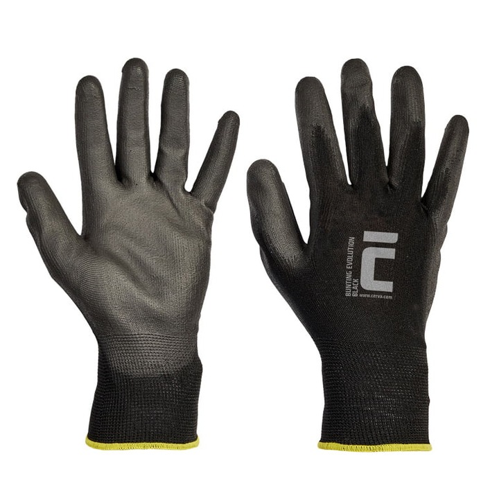 Manusi de protectie din poliester - Cerva Bunting Black Evolution 6