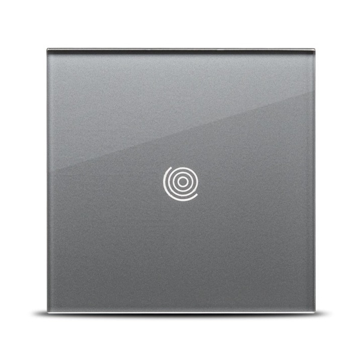Simple Panel Pulsar Touch 1T szürke üveg