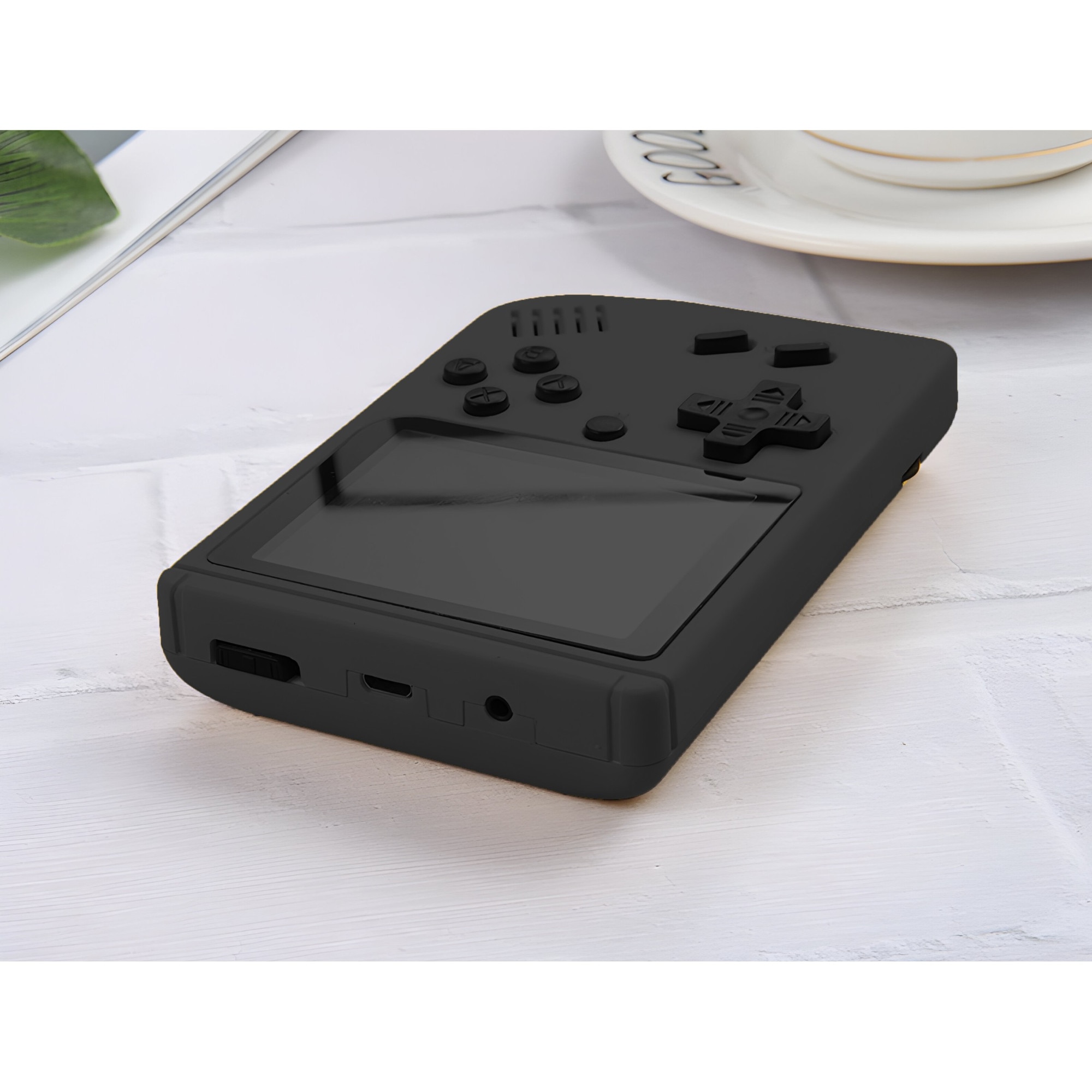 Consola de Jocuri Portabila Retro cu 3" Display si 400 Jocuri Preinstalate, Conectare la TV, 1020mAh, Negru