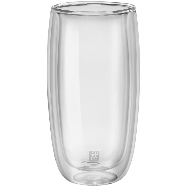 Комплект от 2 чаши за бира, двойни стени, 474 мл