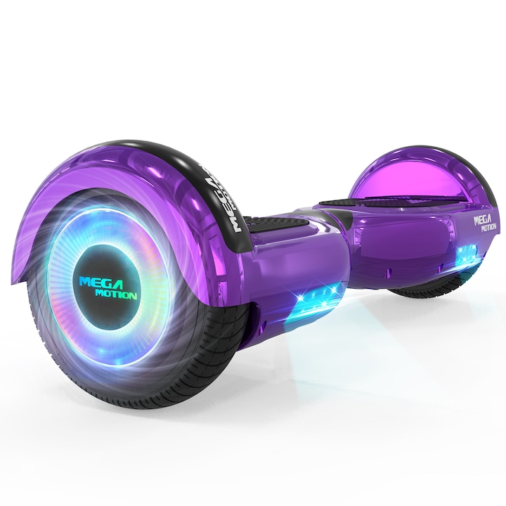 Hoverboard, Mega Motion, ABS/PC, 6.5 inch, LED, Mov