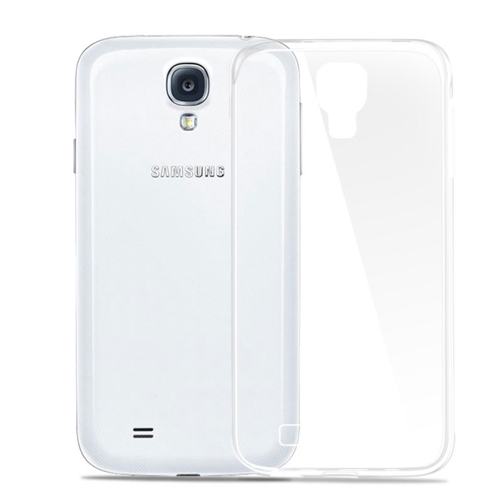 Тънко TPU защитно покритие, съвместимо със Samsung Galaxy S4 mini, прозрачно