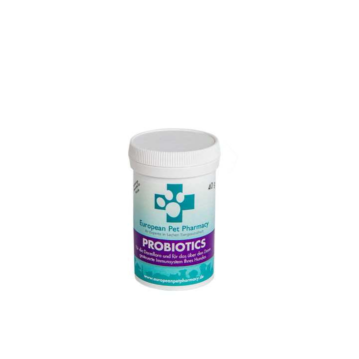Supliment nutritiv-digestiv pentru caini, European Pet Pharmacy, Probiotics, 40g