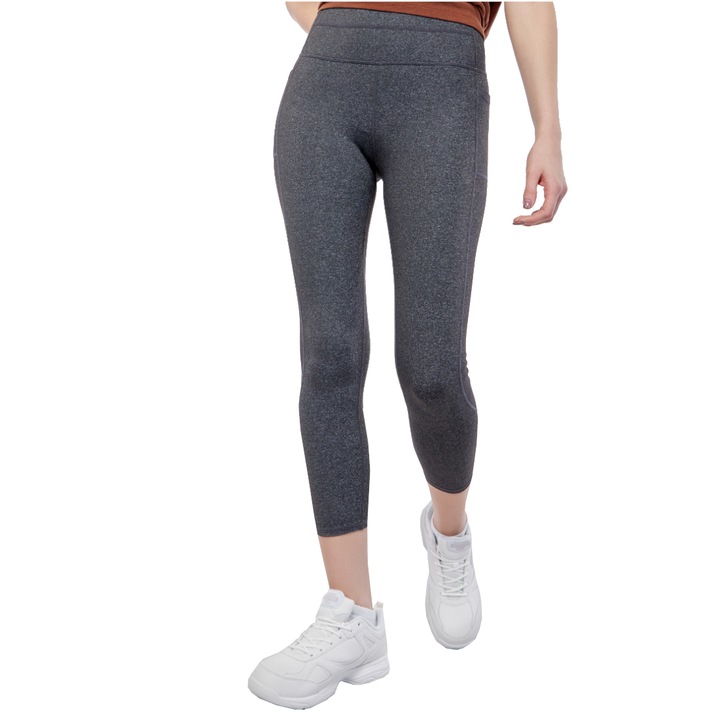 Harisnyanadrag, Skechers Go Walk magas dereku 7/8 leggings - 648454, Szürke