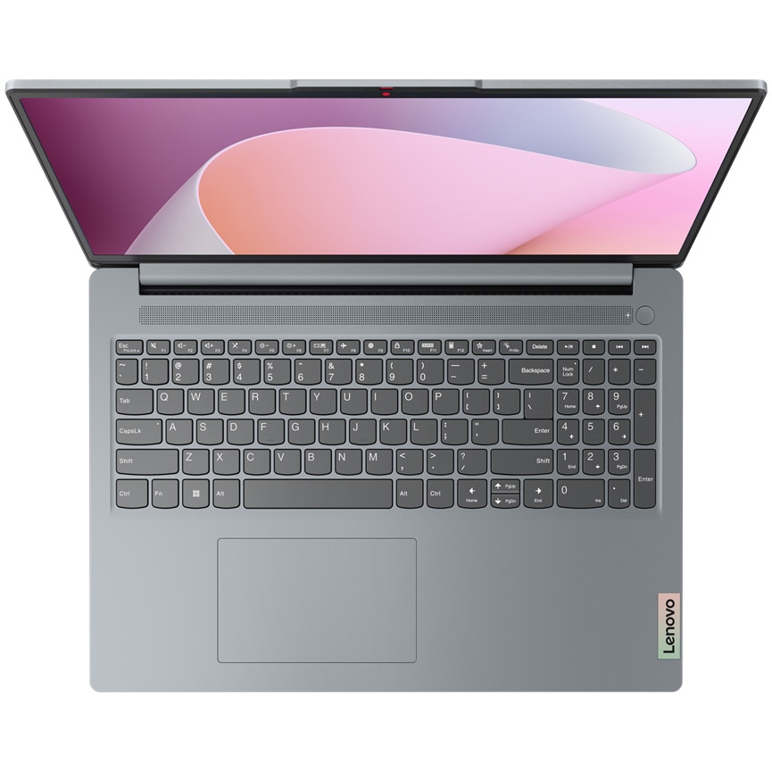 Laptop Lenovo IdeaPad Slim 3 16ABR8 cu procesor AMD Ryzen™ 5 7530U pana la 4.5 GHz, 16", WUXGA, IPS, 16GB, 1TB SSD, AMD Radeon™ Graphics, No OS, Arctic Grey