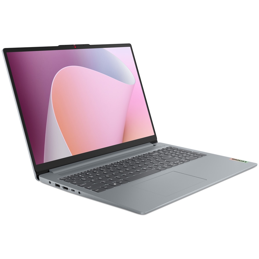 Laptop Lenovo IdeaPad Slim 3 16ABR8 cu procesor AMD Ryzen™ 5 7530U pana la 4.5 GHz, 16", WUXGA, IPS, 16GB, 1TB SSD, AMD Radeon™ Graphics, No OS, Arctic Grey