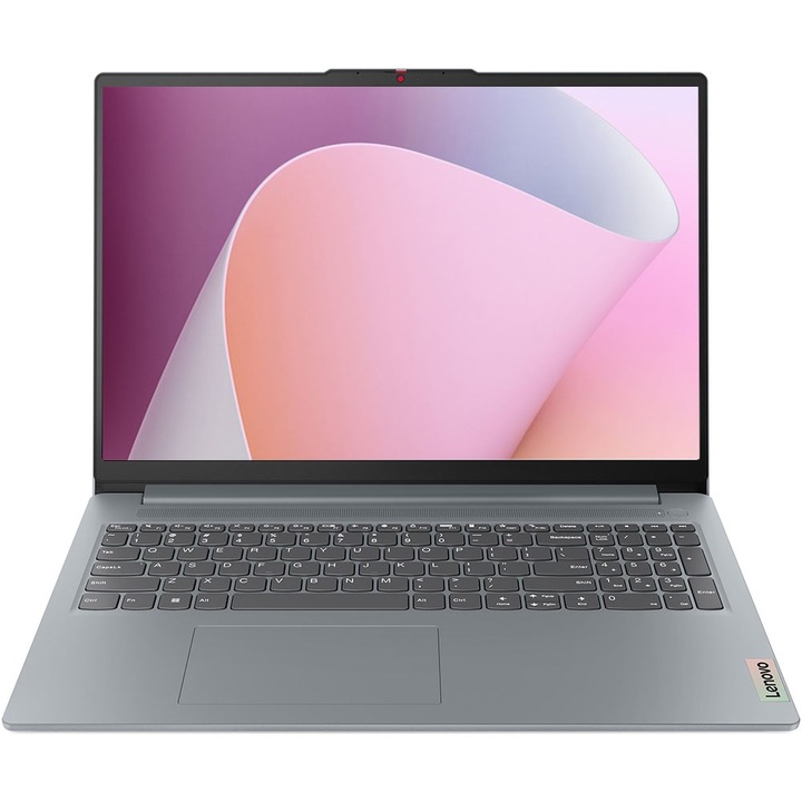 Lenovo IdeaPad Slim 3 16ABR8 16" WUXGA laptop, AMD Ryzen™ 7 7730U, 16GB, 512GB SSD, AMD Radeon™ Graphics, NoOS, Nemzetközi angol billentyűzet, Szürke