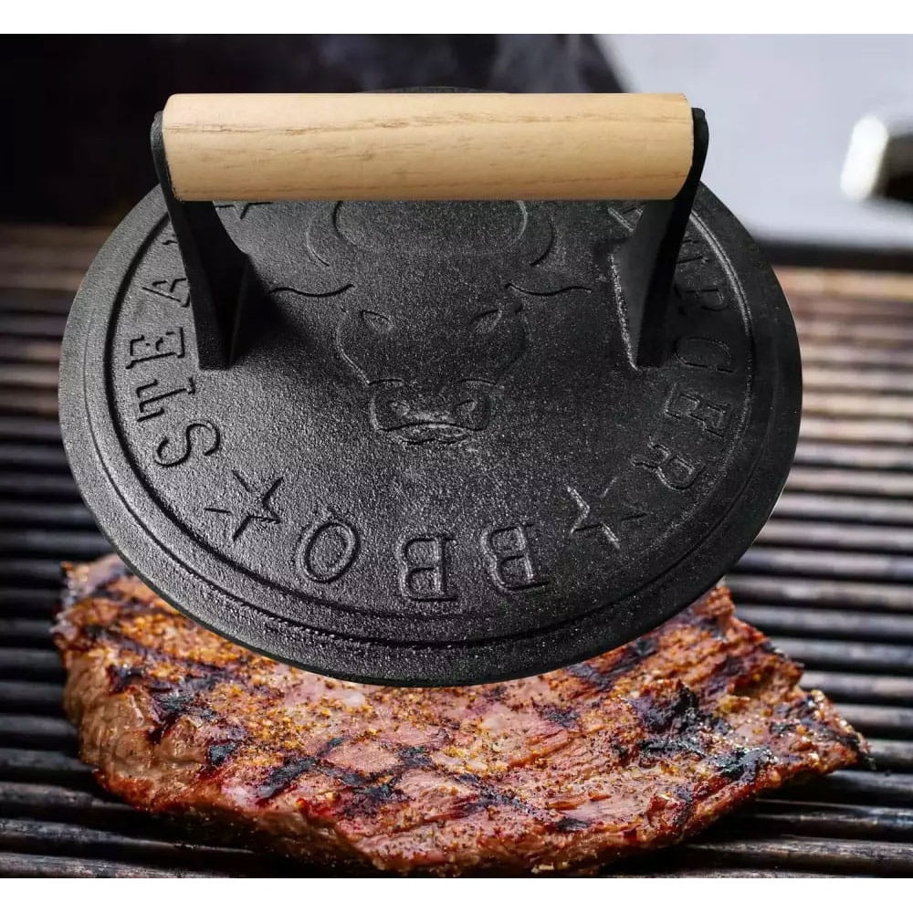 Presa pentru burger din fonta de Kinghoff, Kh-1760, 22cm - eMAG.ro