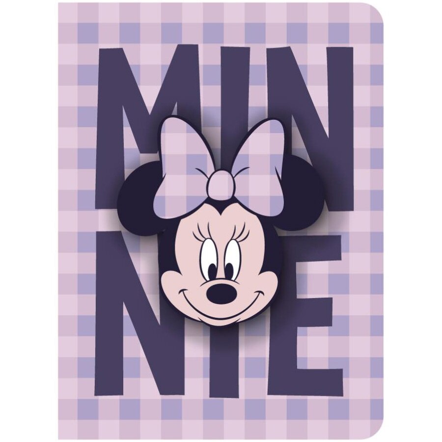 Carnet 3D, squishy Minnie, 13 x 18 cm