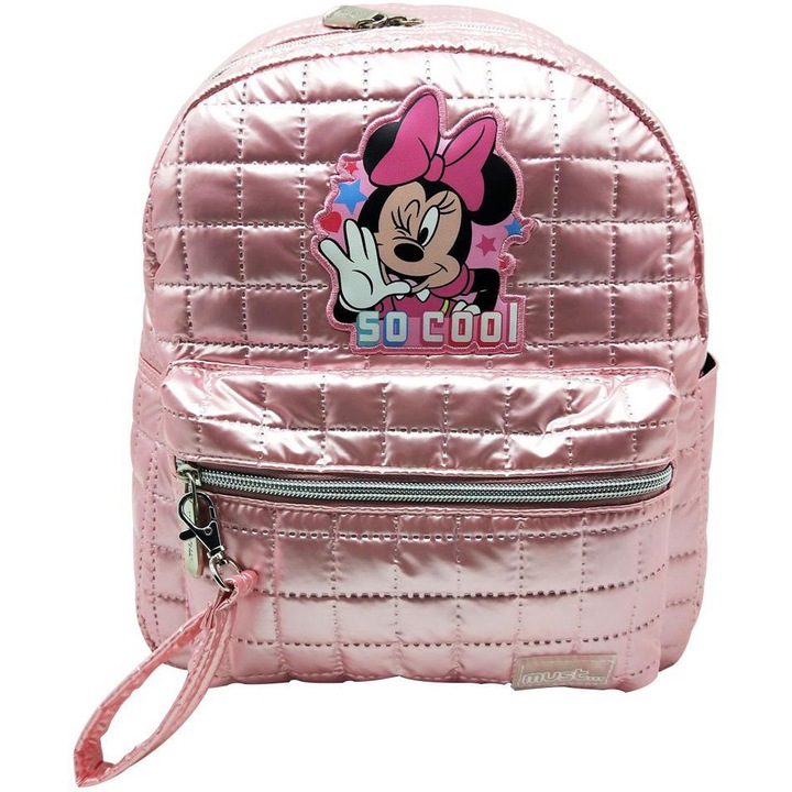 Ученическа раница Minnie, 26х10х32 см, soft pink pearl