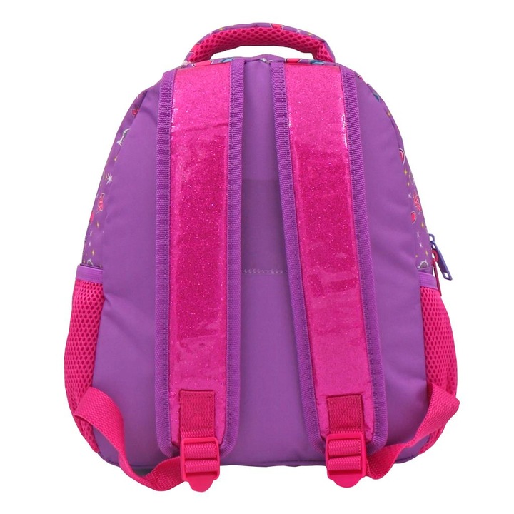 Ghiozdan Princess so magical, dimensiuni 27x10x31 cm