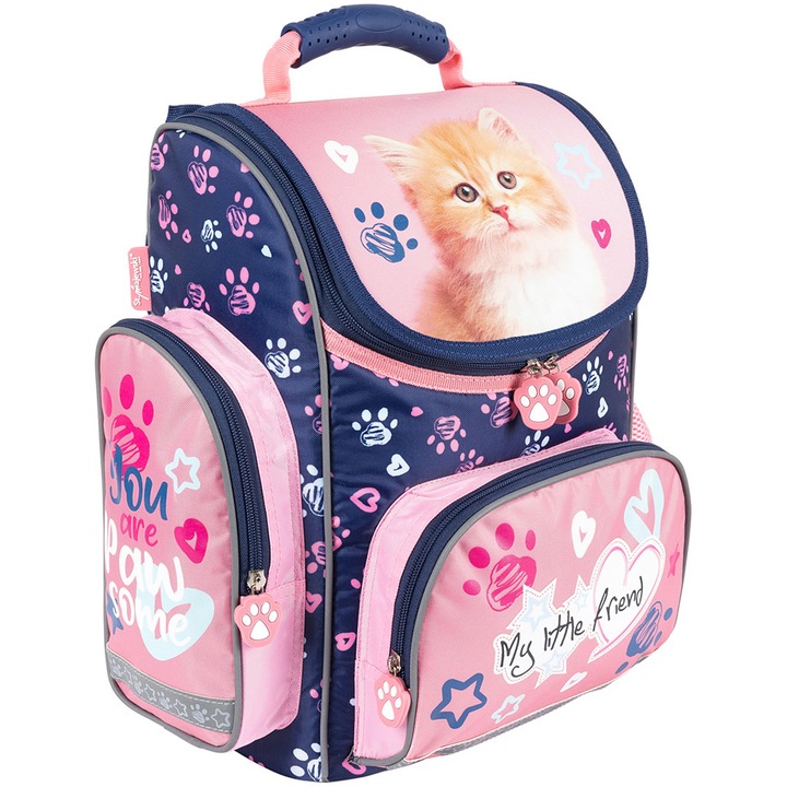 Bag St. Jobb gyömbér cica, kis barátom, méretei: 16 cm x 27, 5 cm x 35, 5 cm
