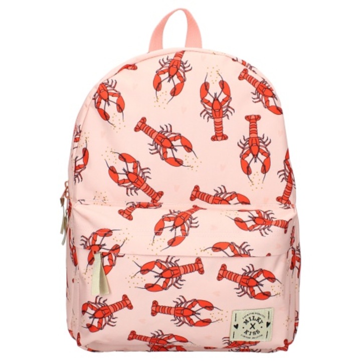 Ghiozdan Milky Kiss full of smiles, dimensiuni 39cm x29cm x12cm