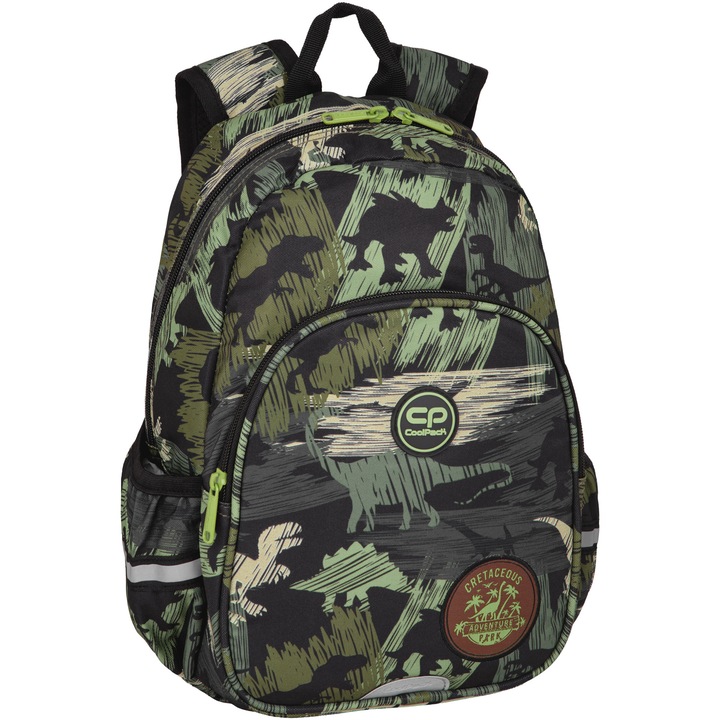 CoolPack hátizsák, toby, kalandpark, méretei 38cm x 30cm x 5cm