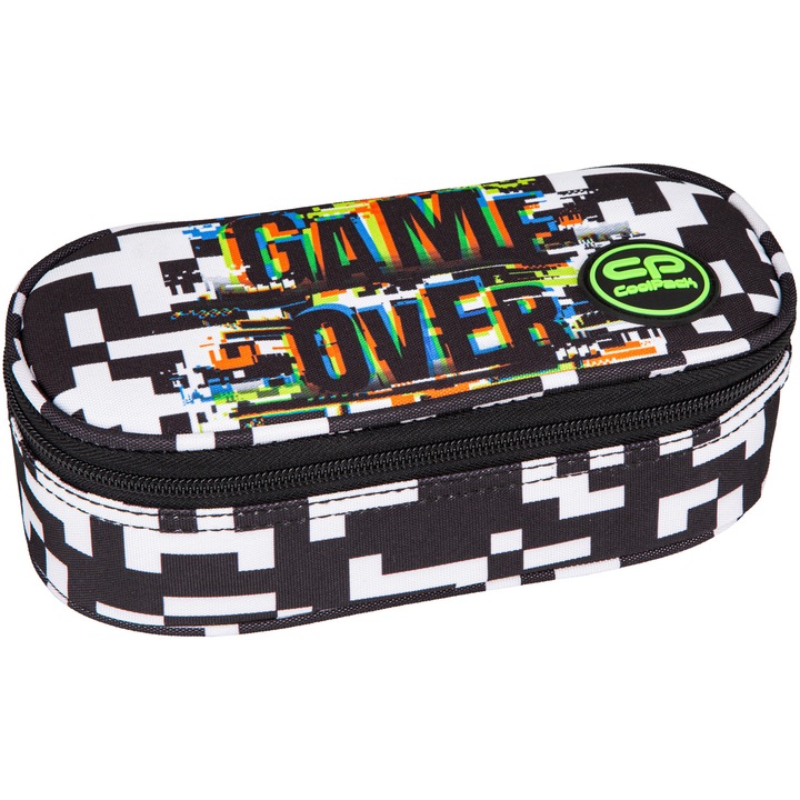Penar oval neechipat, Coolpack - Game Over, 1 compartiment, 23 х 9 х 5 cm