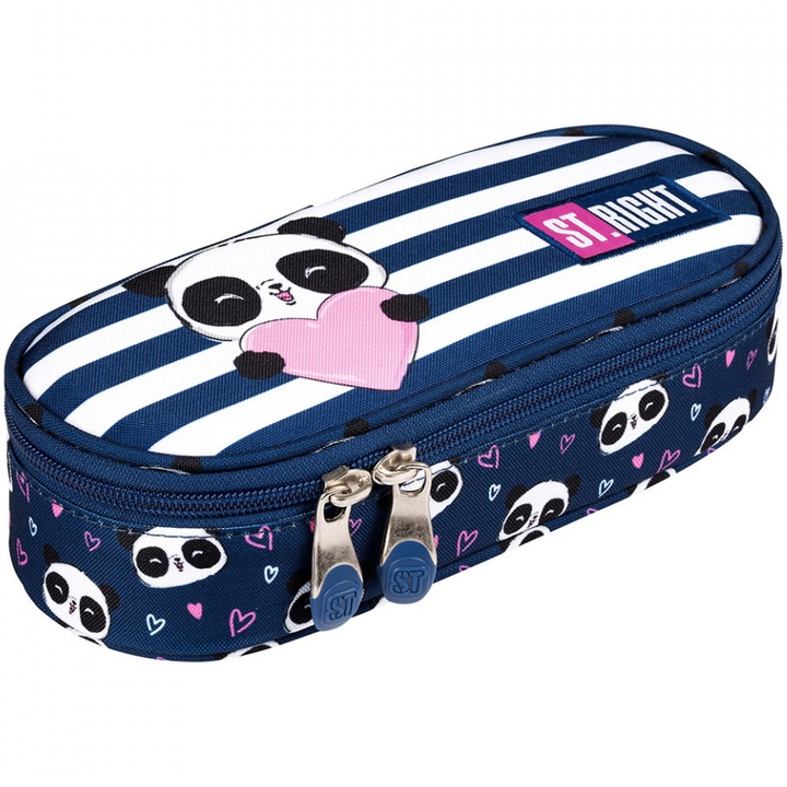 ST.RIGHT tolltartó, panda mintás belső fedéllel