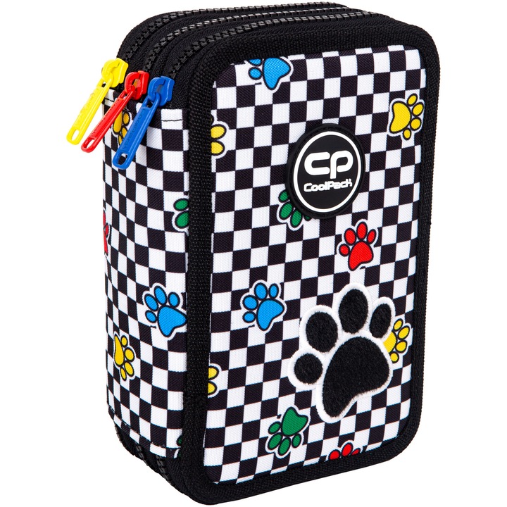 Penar echipat Coolpack - Catch me, 3 compartimente, 19.5 x 12.5 x 6.5 cm, 46 piese