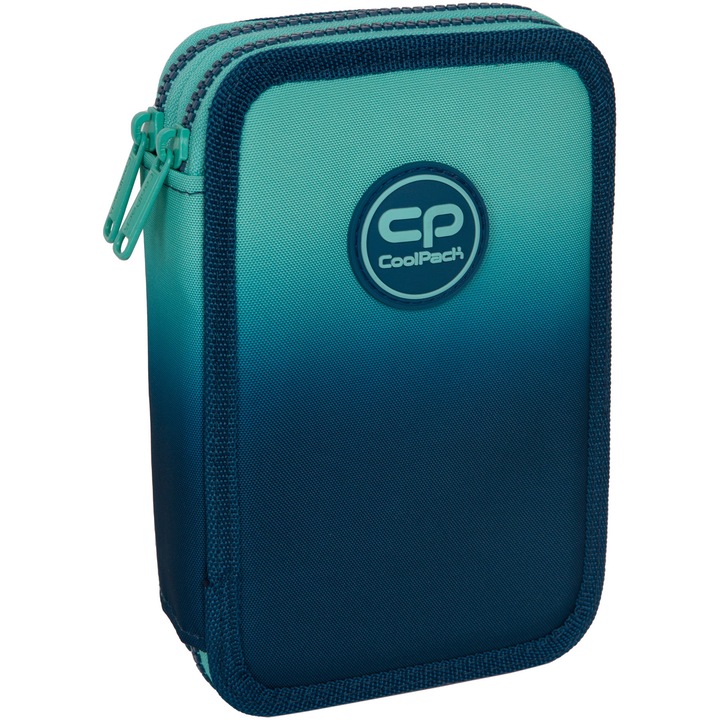 Несесер CoolPack, Jumper 2, Gradient Blue Lagoon, Oборудван