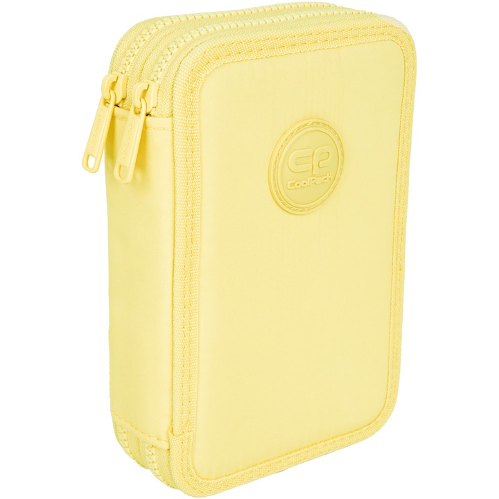 Несесер CoolPack, Оборудван, Jumper 2, Pastel, Прахово жълт