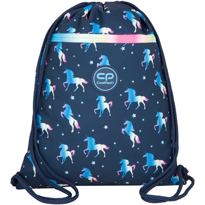 Спортна чанта CoolPack, Vert, Blue Unicorn