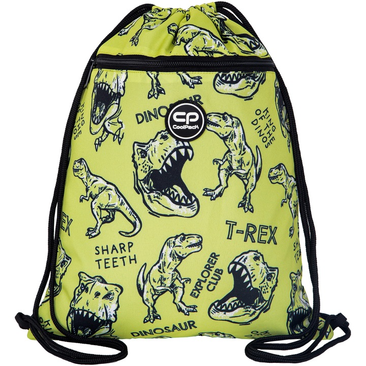 Sac Sport CoolPack, vert, dino adventure