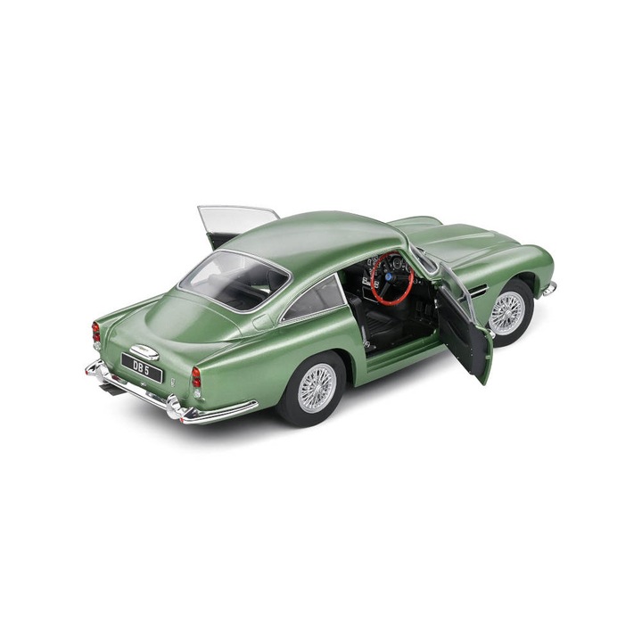 Modell autó Aston Martin DB5 zöld 1964, 1:18 Solido