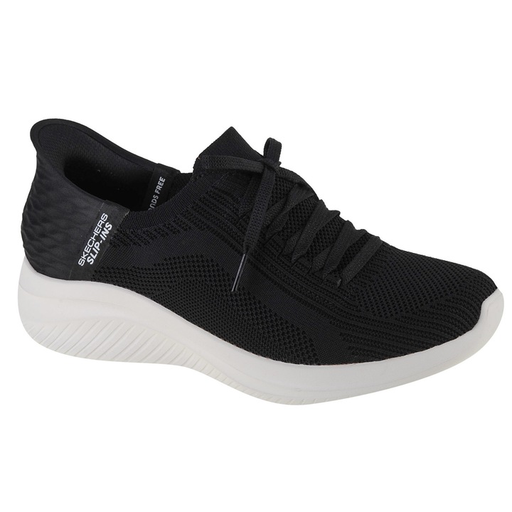 Sportcipő, Skechers Ultra Flex 3.0 Brilliant Slip-ins 149710, Fekete és fehér