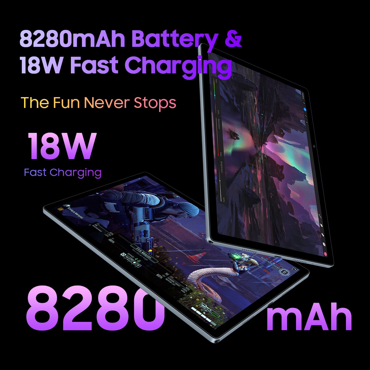 Blackview Tab 18 12 inch Tablet 12GB+256GB 16MP 2.4K FHD+ Display 8800mAh  Battery Widevine L1 MTK Helio G99 33W