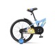 Детски велосипед, 7-10 години, 20" колела, Широки гуми, Спомагателни колела