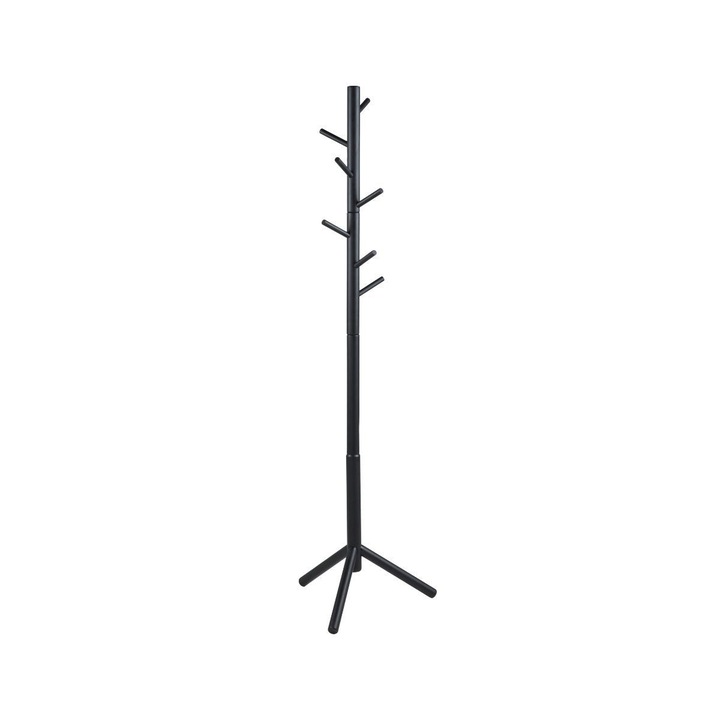 Cuier negru din lemn de hevea, 176 cm, Bremen Actona