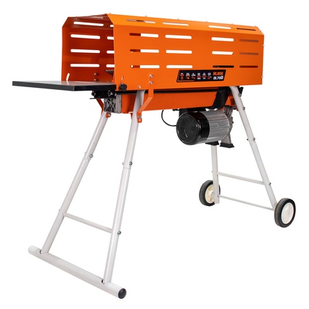 Despicator lemne Ruris DL700, 2200 W, 230 V, IP54, 7 tone forta despicare, 50-250 mm Ø despicare, 520 mm lungime maxima despicare, 3 l capacitate rezervor hidraulic, roti transport, capac protectie