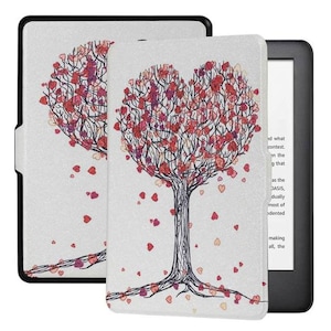 Husa Sigloo, pentru ebook reader Kindle 2022, 11th generation, 6 inch, model Tree Drawing