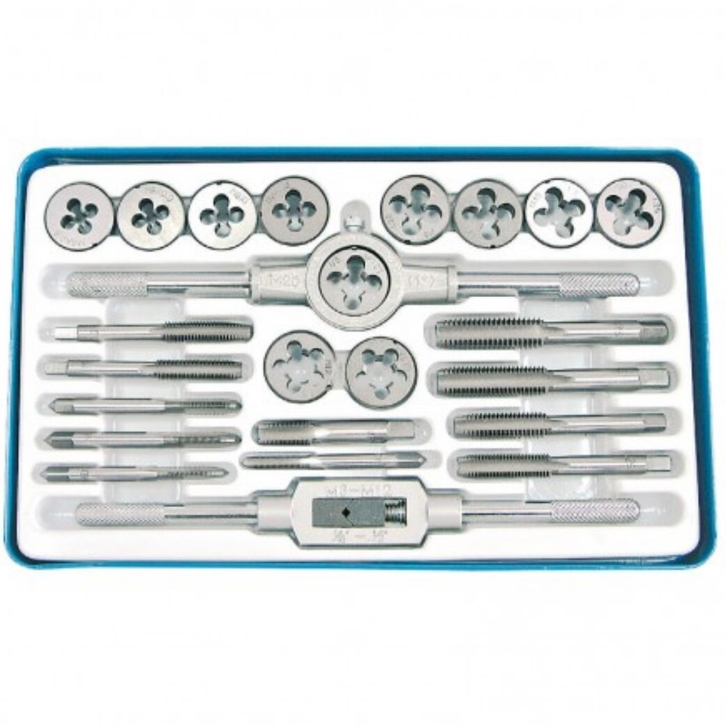 Комплект метчици и матрици с аксесоари гама 5-12M 24 бр - eMAG.bg