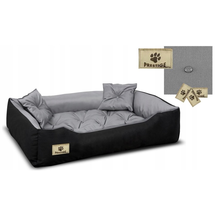 Prestige 2 Codura összecsukható kanapé 130x105 // 115x90 szürke
