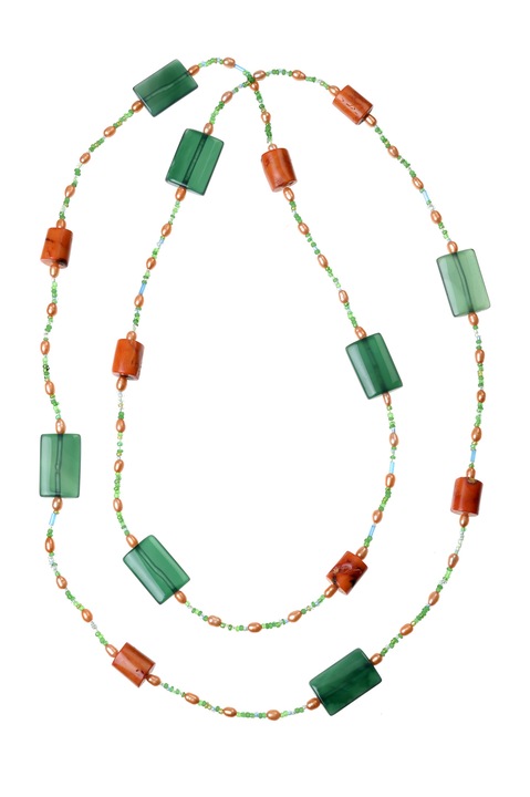 Коралово колие GM-151, многоцветно, Gloria Maris, 62см