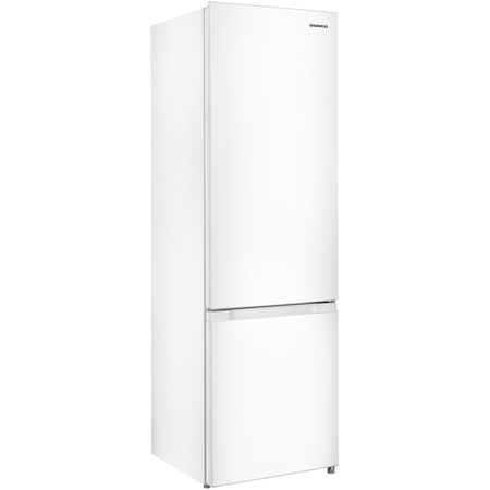 Combina frigorifica Daewoo DLF-260MEW, 260 l, Control mecanic, Iluminare LED, Clasa E, Usi reversibile, H 177 cm, Alb