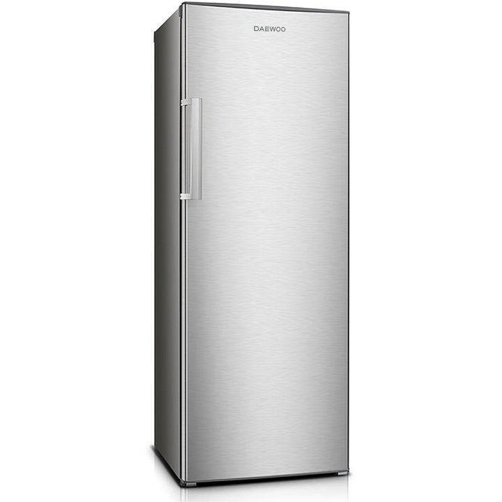Хладилник с 1 врата Daewoo FC-331HEX, 331 л, Клас Е, В 170 см, Сребрист