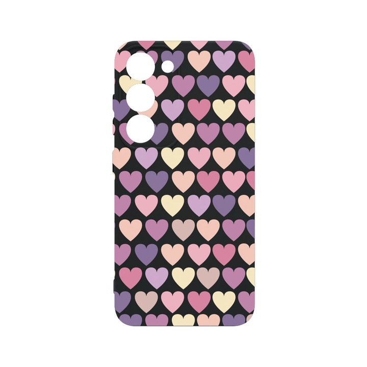 Husa BestCase® Premium Liquid Silicon, Compatibila Cu Samsung Galaxy S23 Plus, Hearth, SLIM 1.2MM, Microfibra in interior, Antisoc, Protectie Camera, Margini ridicate pentru protectia ecranului, PB 34