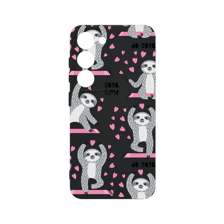 Husa BestCase® Premium Liquid Silicon, Compatibila Cu Samsung Galaxy S23 Plus, Yoga Time, SLIM 1.2MM, Microfibra in interior, Antisoc, Protectie Camera, Margini ridicate pentru protectia ecranului, PB 780