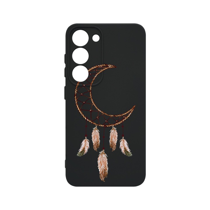 Husa BestCase® Premium Liquid Silicon, Compatibila Cu Samsung Galaxy S23 Plus, Dreamcatcher, SLIM 1.2MM, Microfibra in interior, Antisoc, Protectie Camera, Margini ridicate pentru protectia ecranului, PB 952