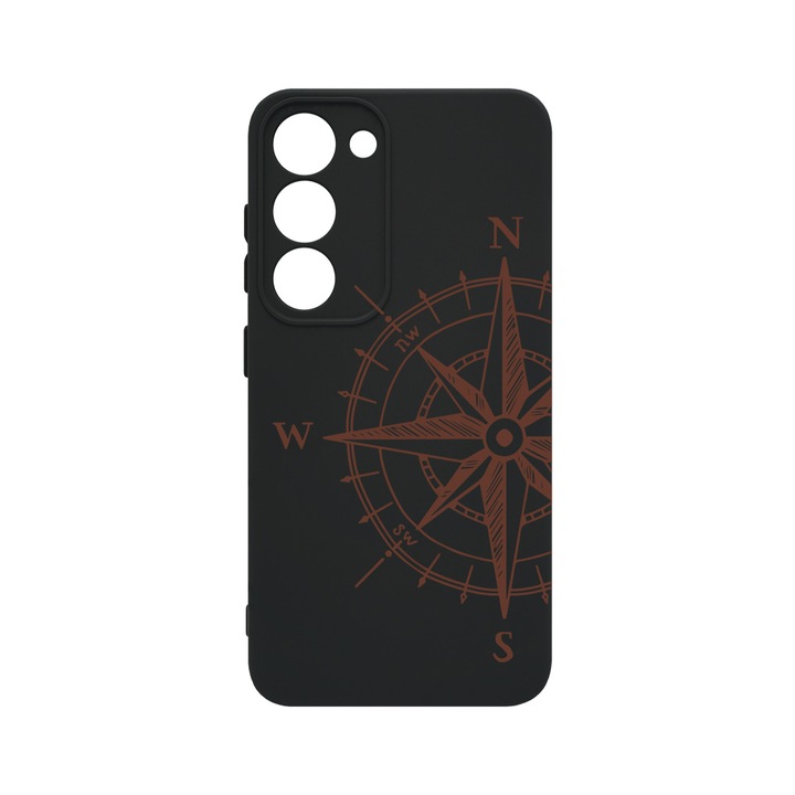 Husa BestCase® Premium Liquid Silicon, Compatibila Cu Samsung Galaxy S23, Compass, SLIM 1.2MM, Microfibra in interior, Antisoc, Protectie Camera, Margini ridicate pentru protectia ecranului, PB 971
