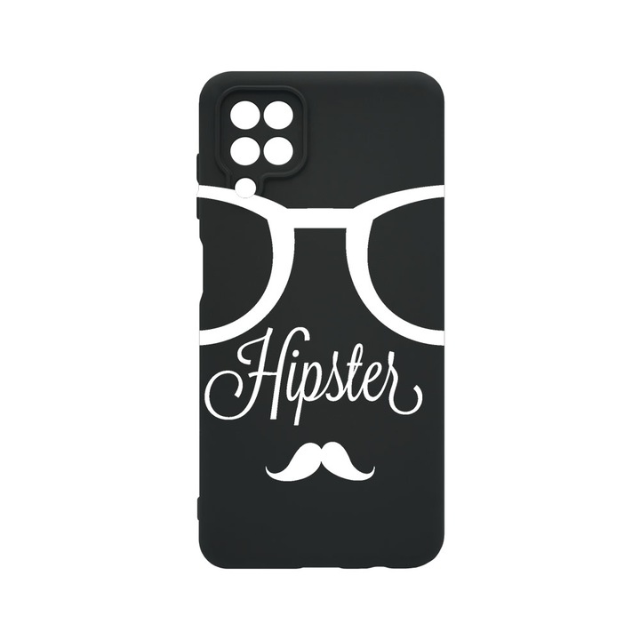 Husa BestCase® Premium Liquid Silicon, Compatibila Cu Samsung Galaxy A12 / Galaxy M12, Hipster, SLIM 1.2MM, Microfibra in interior, Antisoc, Protectie Camera, Margini ridicate pentru protectia ecranului, PB 12